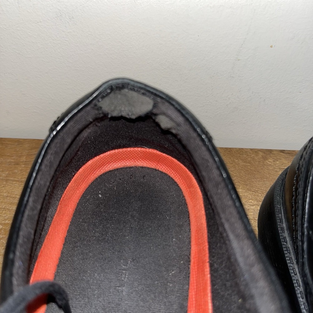 Rockport Margin Oxford Mens 11W Black Leather Dress Shoes Comfort Pls Read - Picture 6 of 12